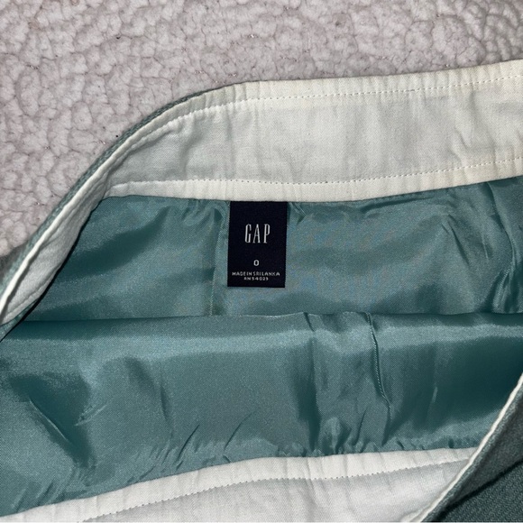 GAP Green Wool Trumpet Skirt - Picture 4 of 8